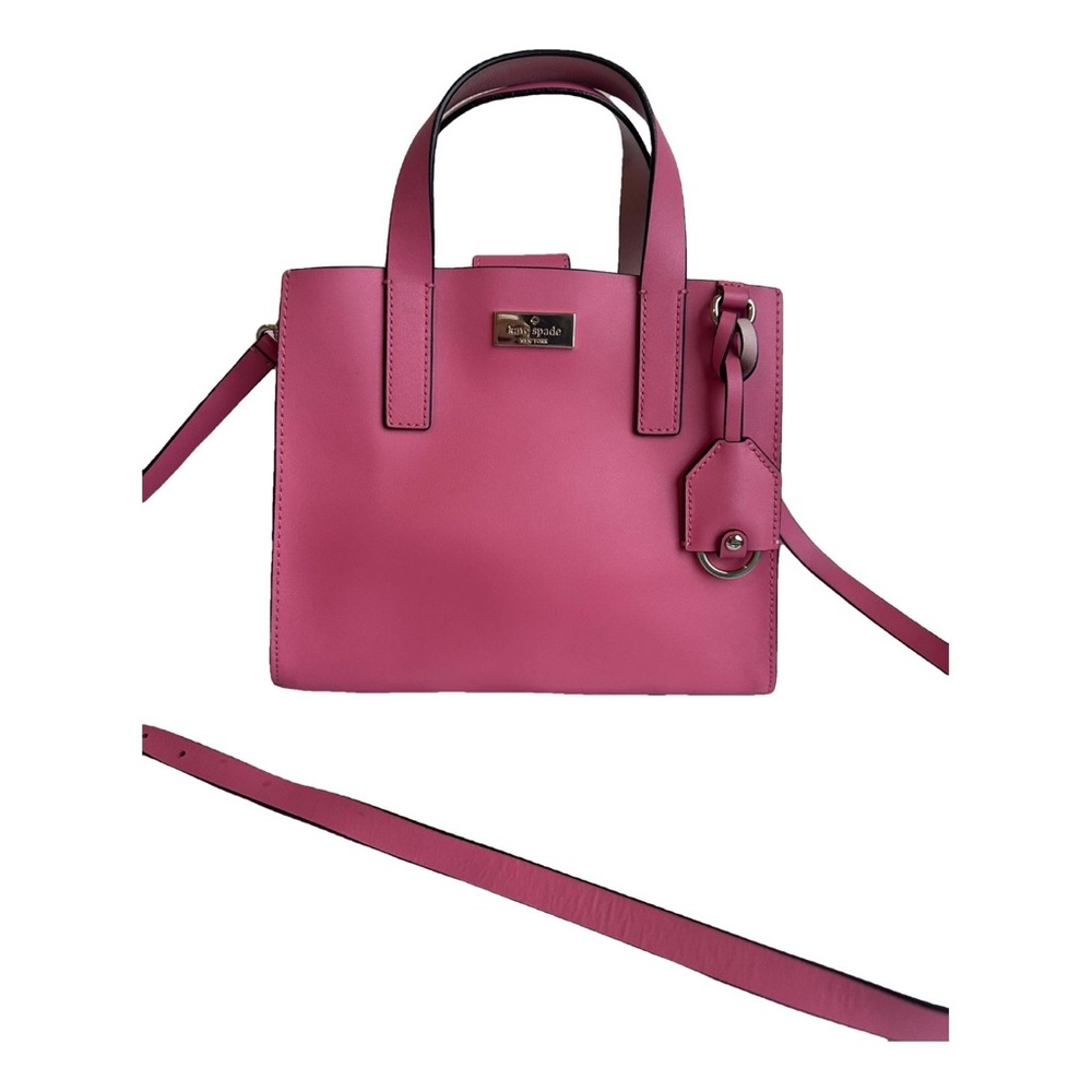 Kate Spade Anissa Putnam Drive Satchel – Pink Leather Crossbody